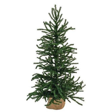 Pine Tree w Burlap Base 4ft - The Fox Decor